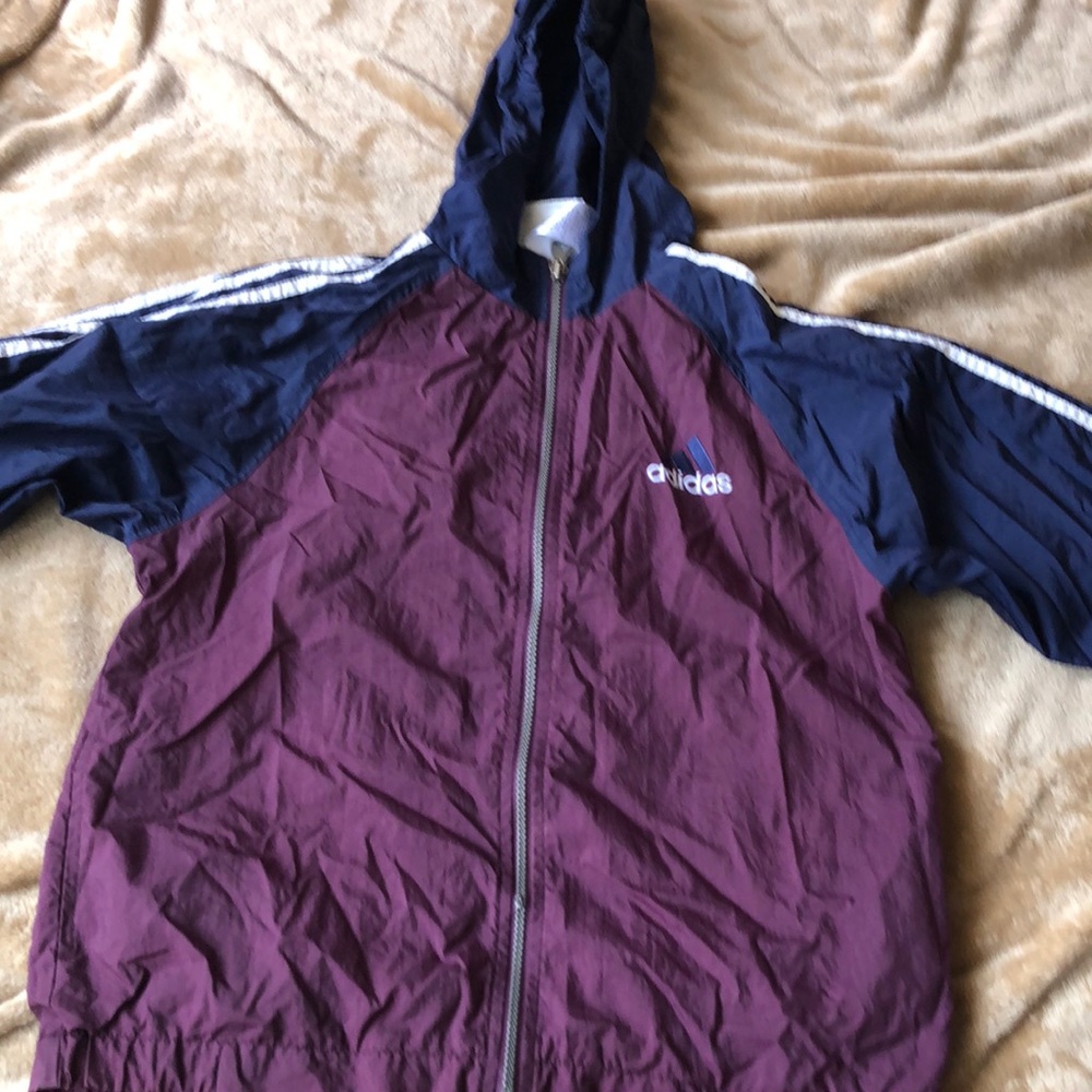 Adidas wind breaker/raincoat